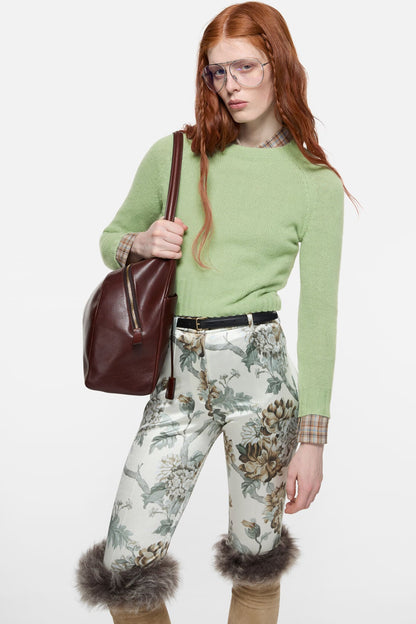 Cashmere sweater - Sage green