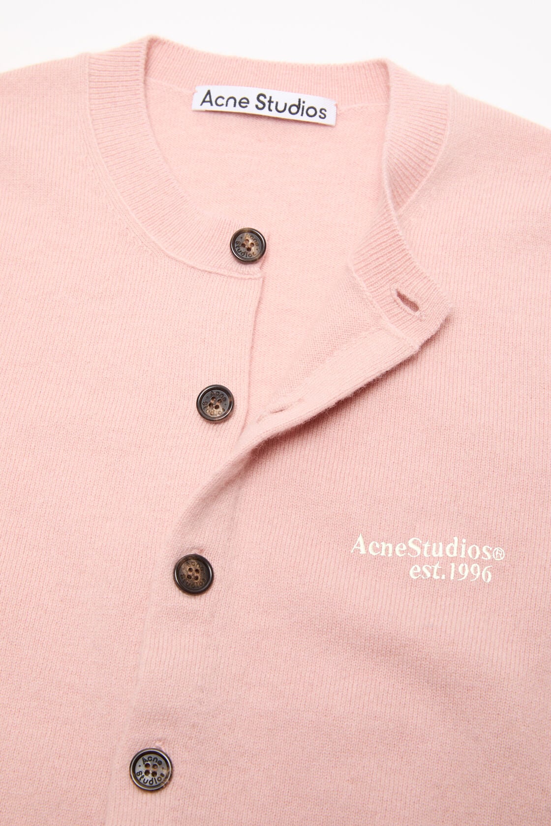 Yak wool cardigan - Dirty pink