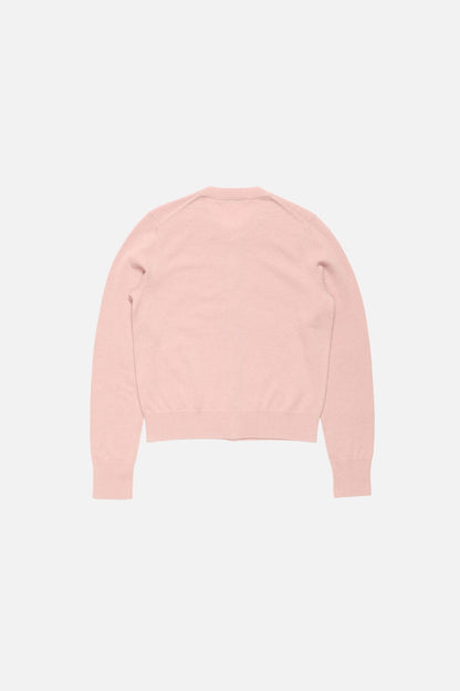 Yak wool cardigan - Dirty pink
