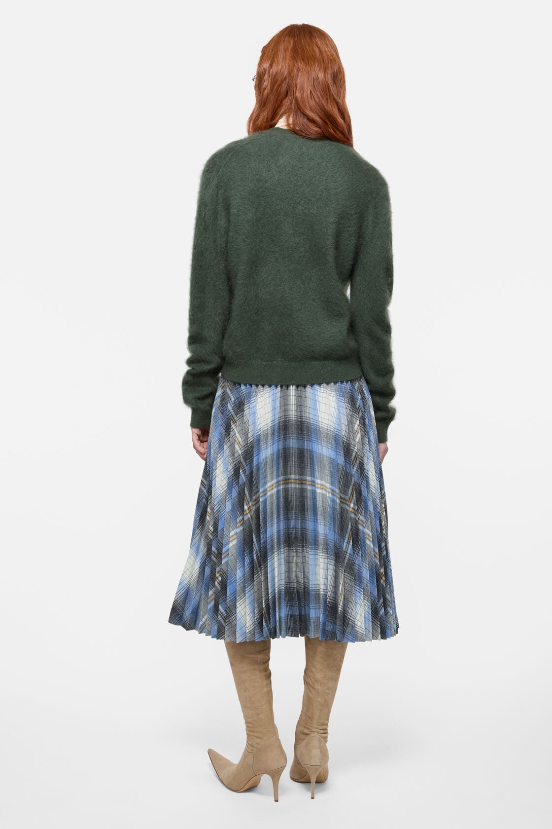 Cashmere cardigan - Dark green