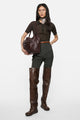 Dark brown melange