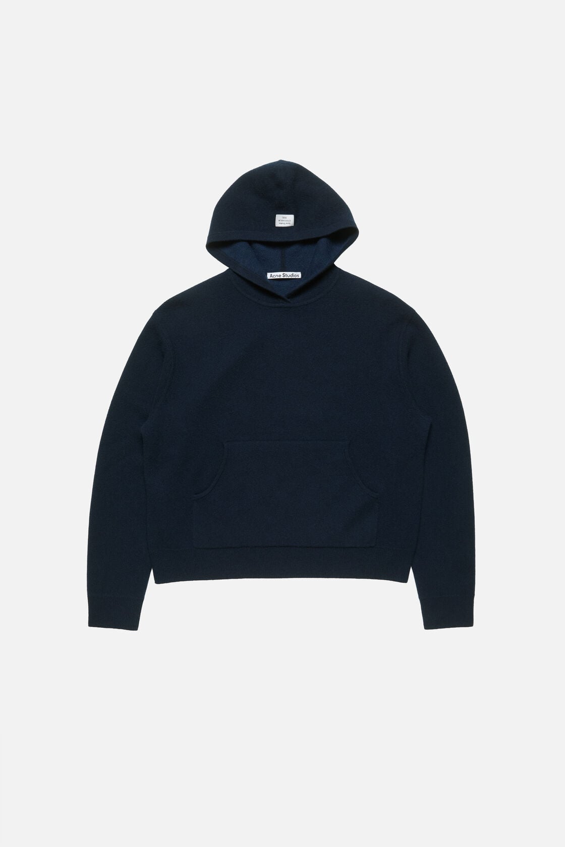 Cashmere hoodie - Ink blue