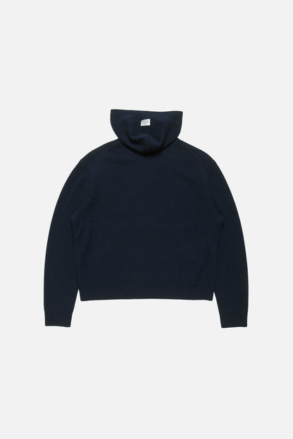 Cashmere hoodie - Ink blue