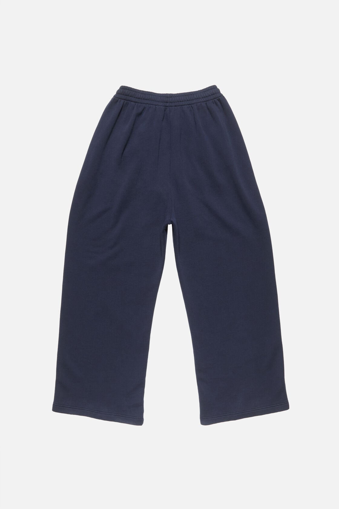 Fleece logo sweatpants - Dark navy