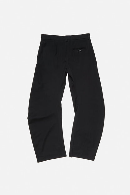 Tailored wool trousers - Black