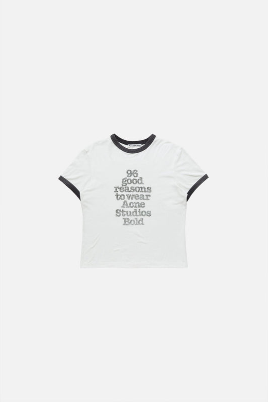 Graphic t-shirt - White/black