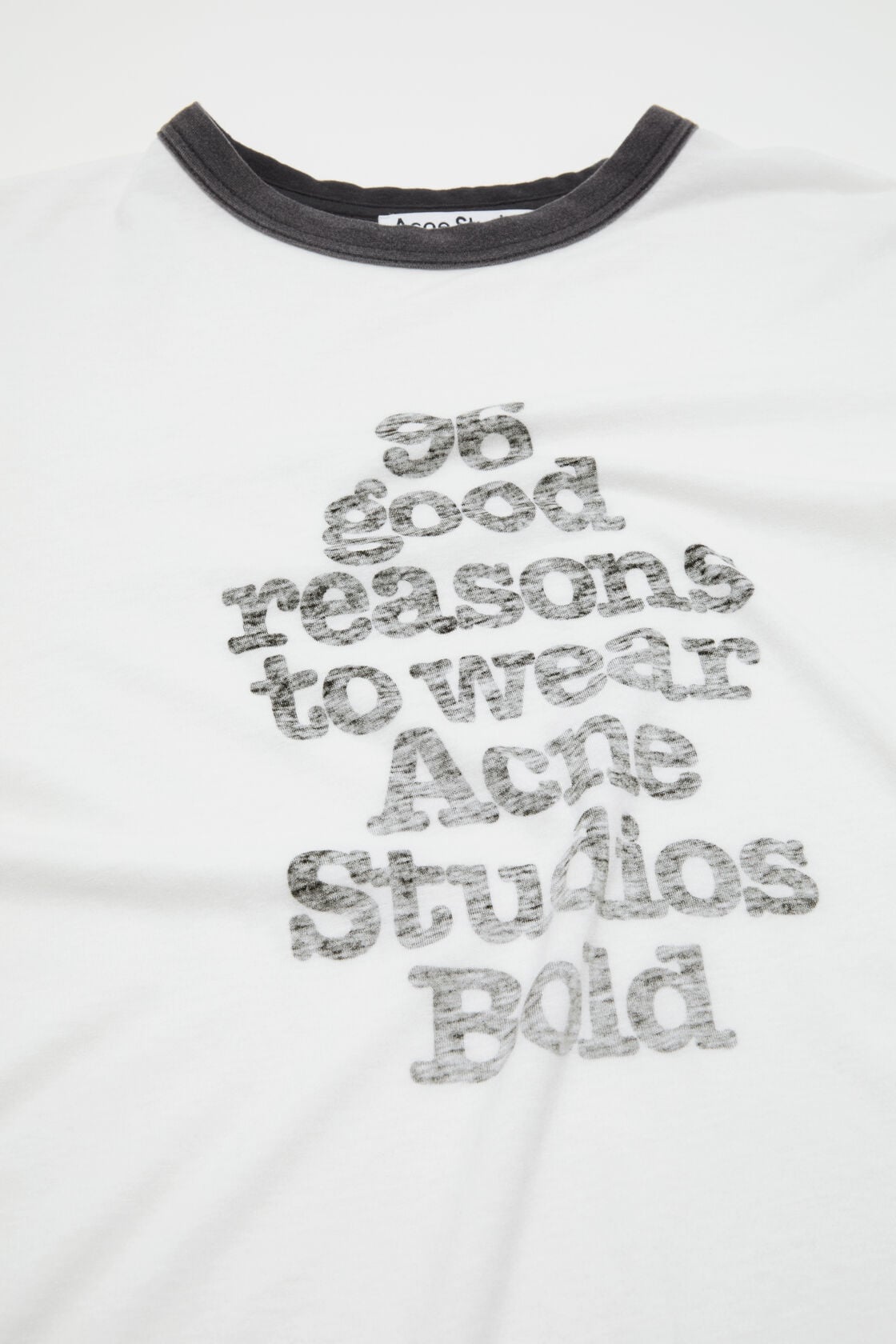 Graphic t-shirt - White/black