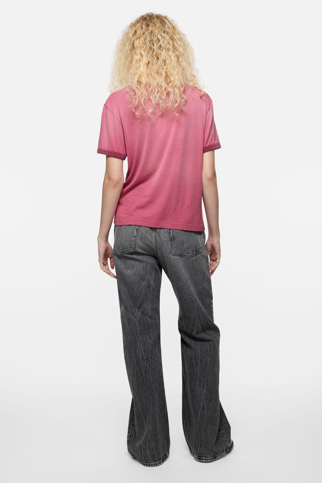 Graphic t-shirt - Pink/burgundy