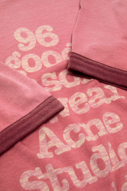 Graphic t-shirt - Pink/burgundy