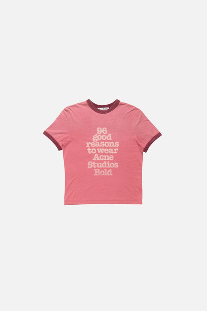 Graphic t-shirt - Pink/burgundy