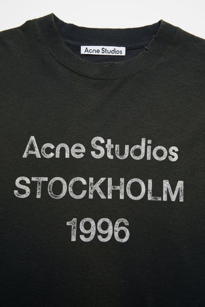 Sprayed 1996 logo t-shirt - Faded black