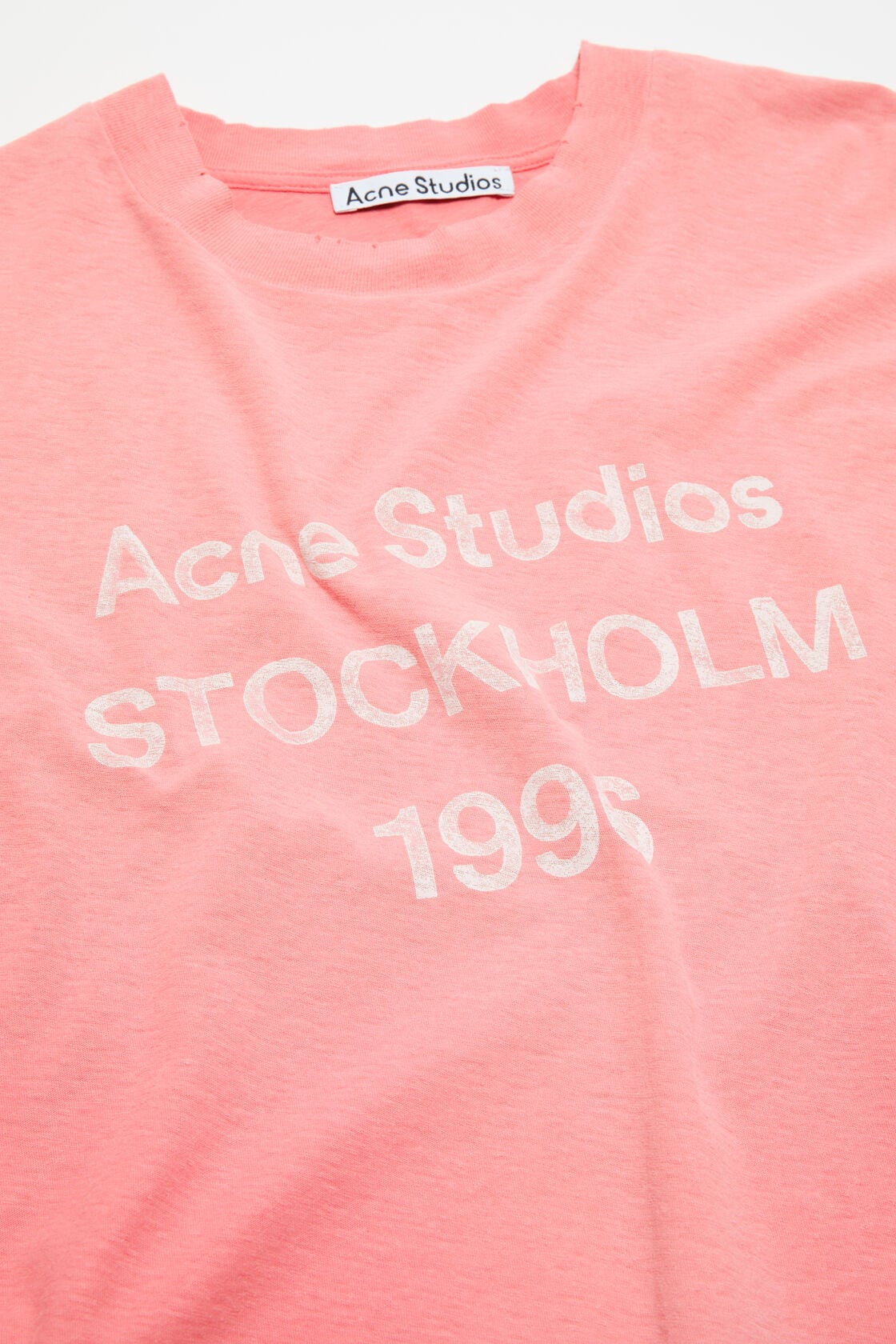 Sprayed 1996 logo t-shirt - Tango pink