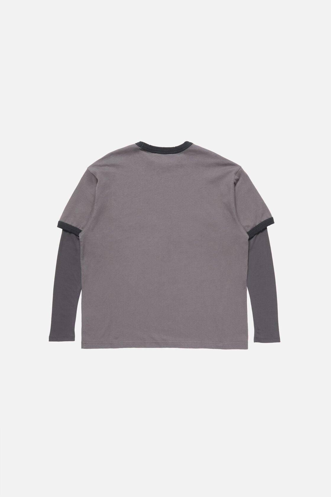 Layered graphic t-shirt - Dark purple/black