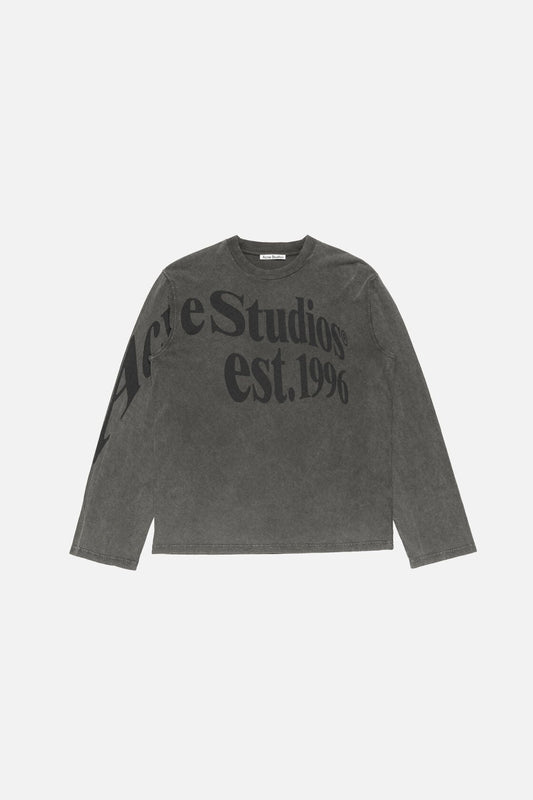 Projection logo t-shirt - Off black