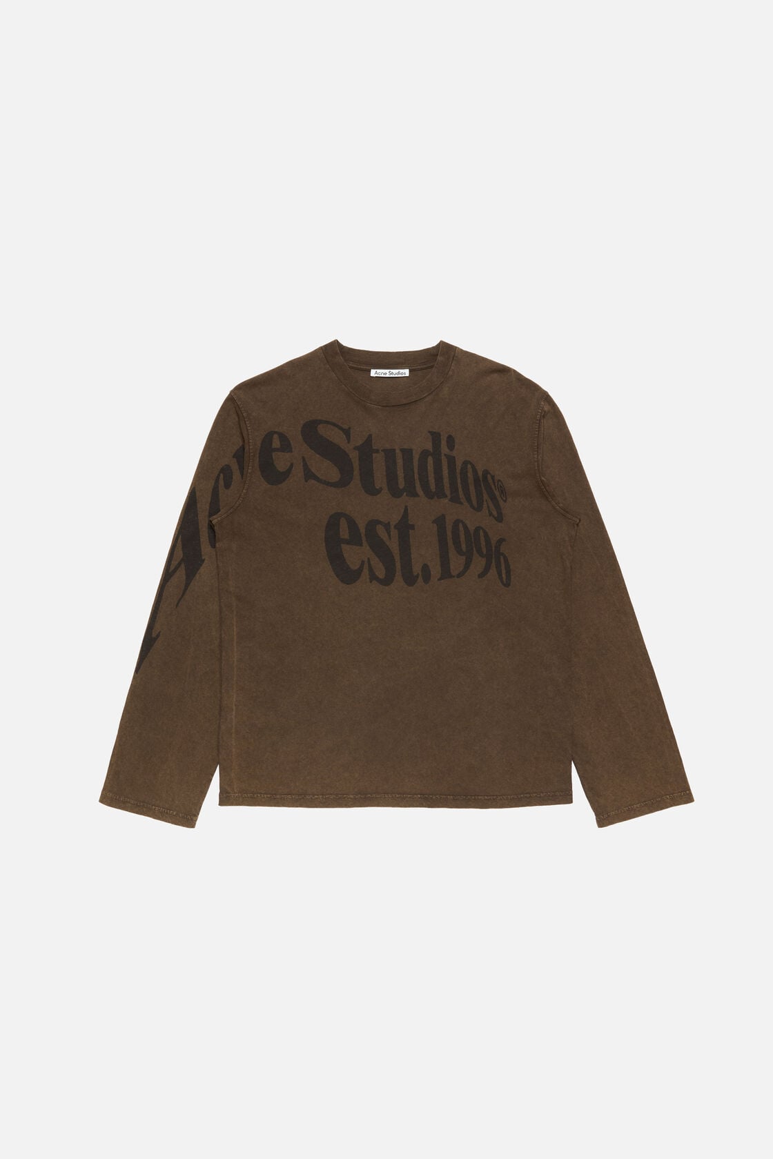 Projection logo t-shirt - Almond brown