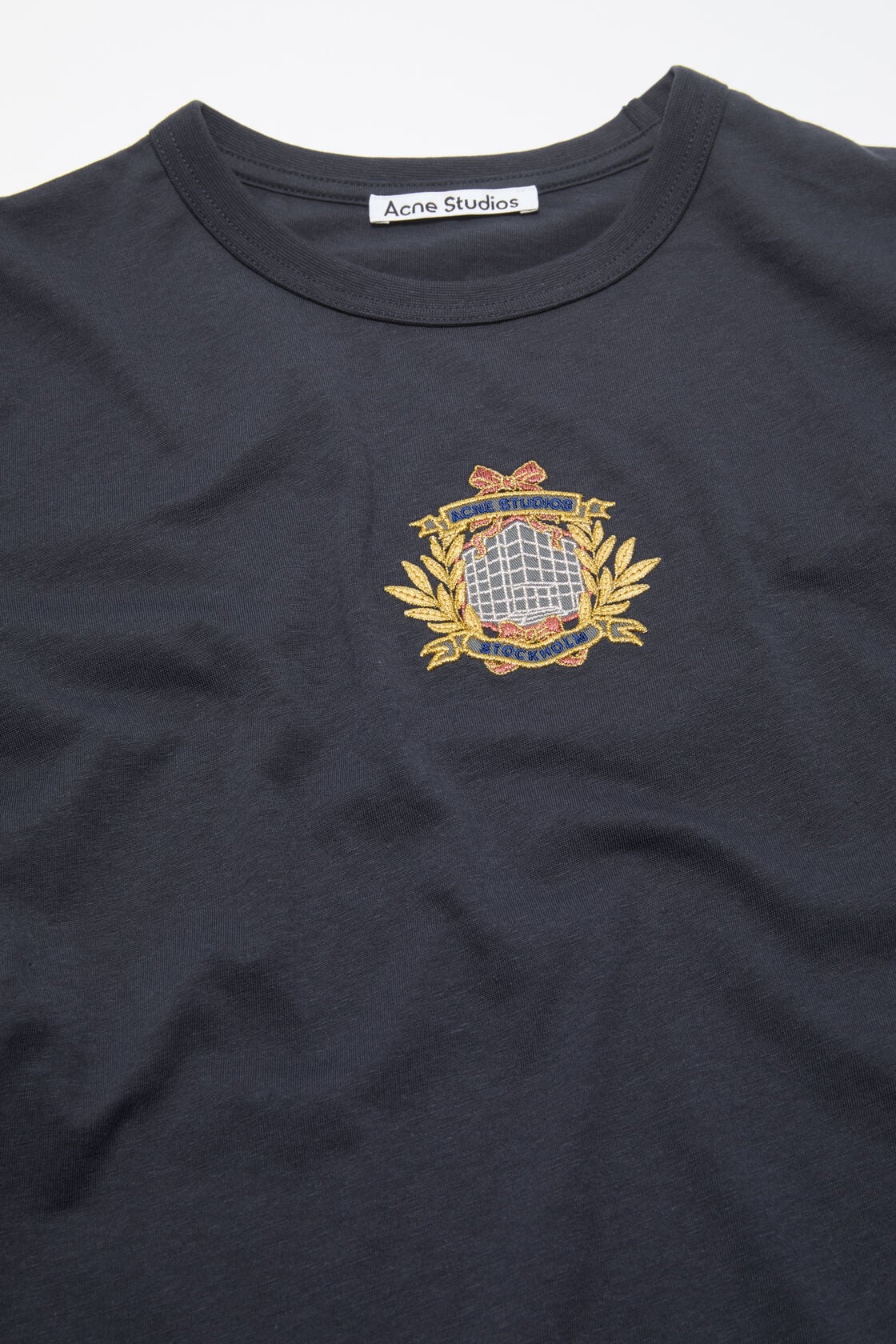 Crest logo t-shirt - Dark Blue