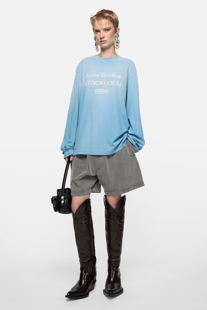 Sprayed 1996 logo t-shirt - Cornflower blue