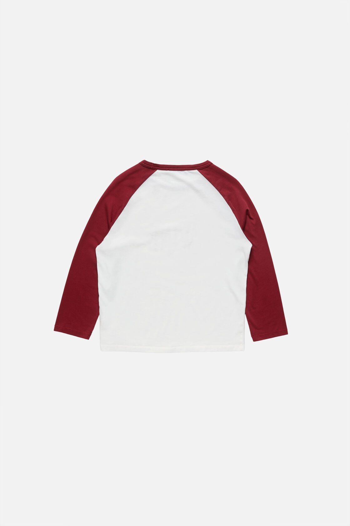 Wine graphic t-shirt - Burgundy/white