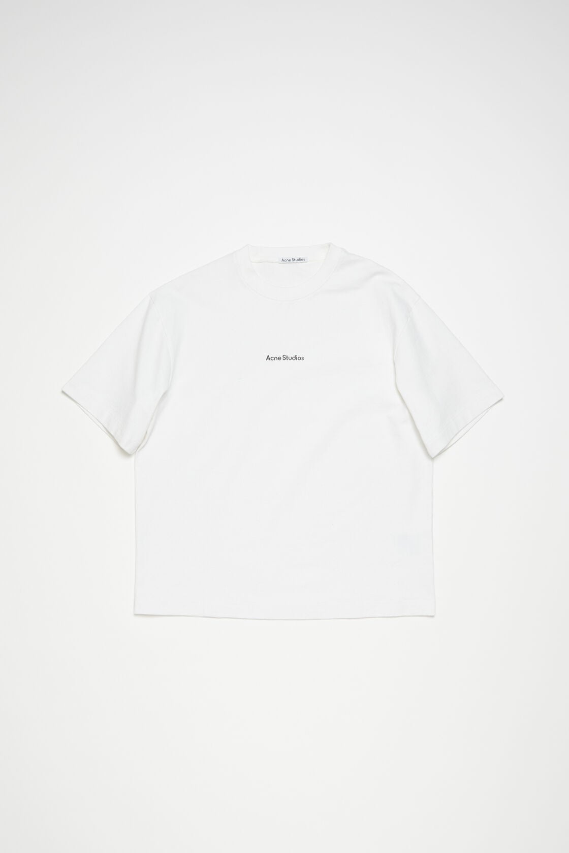 T-shirt stamp logo - Relaxed fit - Optic White