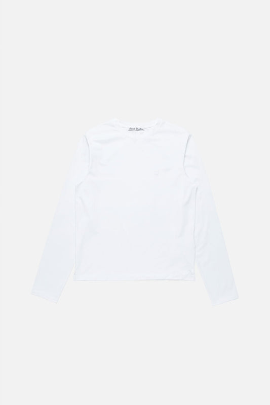 Long sleeve t-shirt - regular fit - Optic White