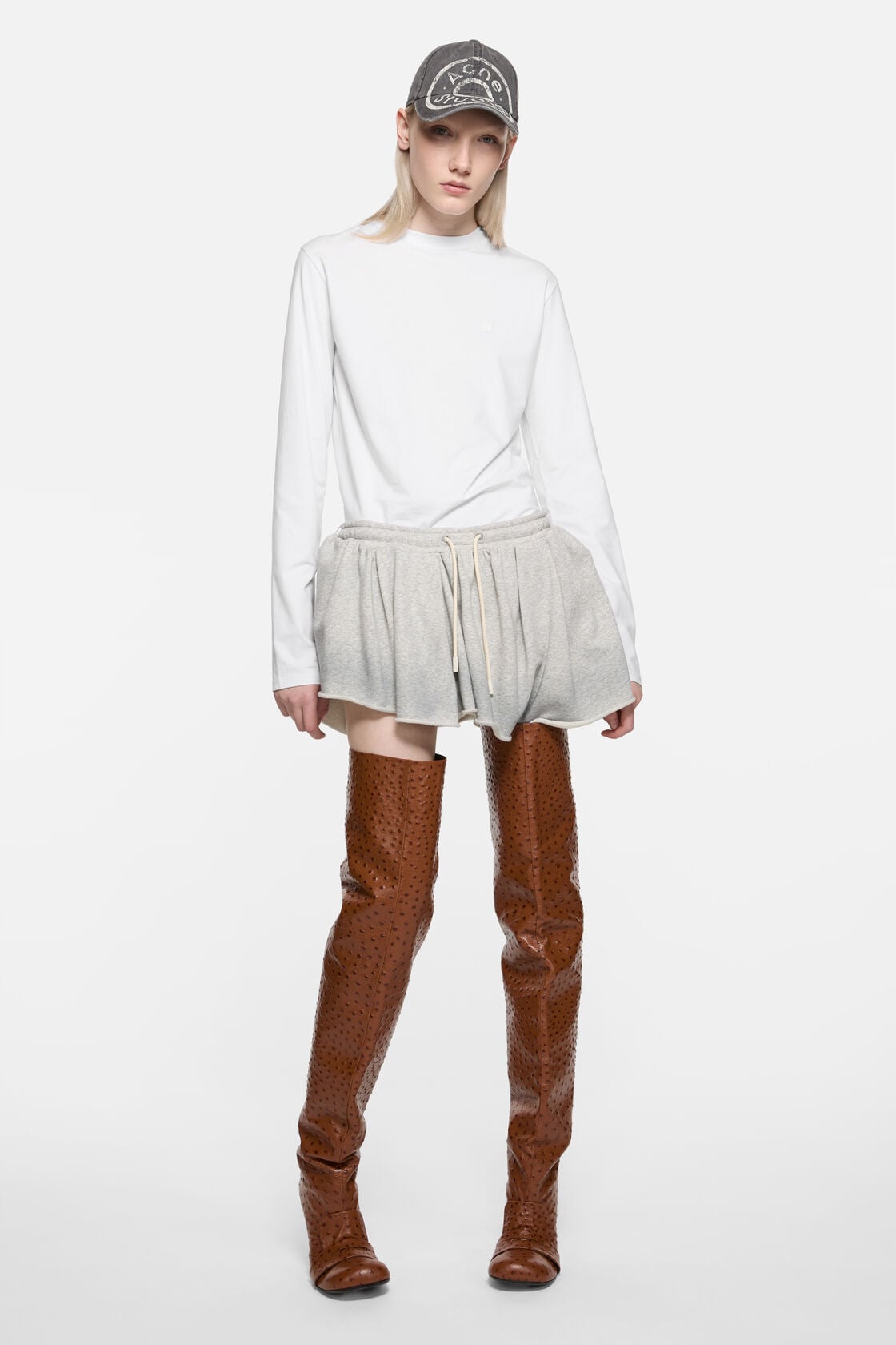 Long sleeve t-shirt - regular fit - Optic White