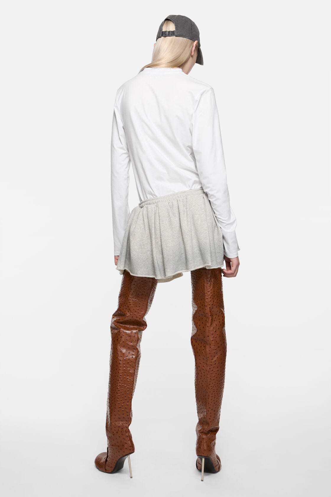 Long sleeve t-shirt - regular fit - Optic White
