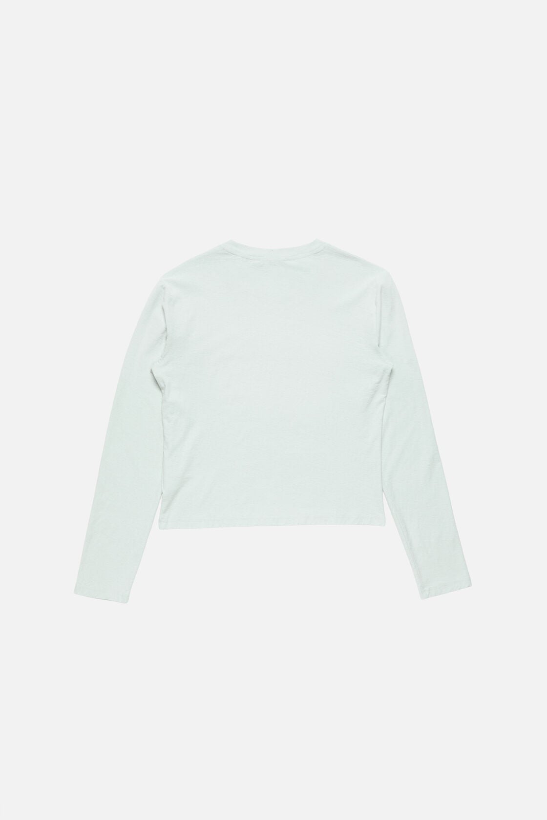 Distressed logo t-shirt - Pale mint