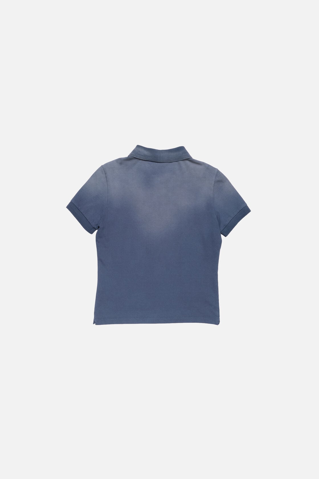 Sprayed polo t-shirt - Navy blue