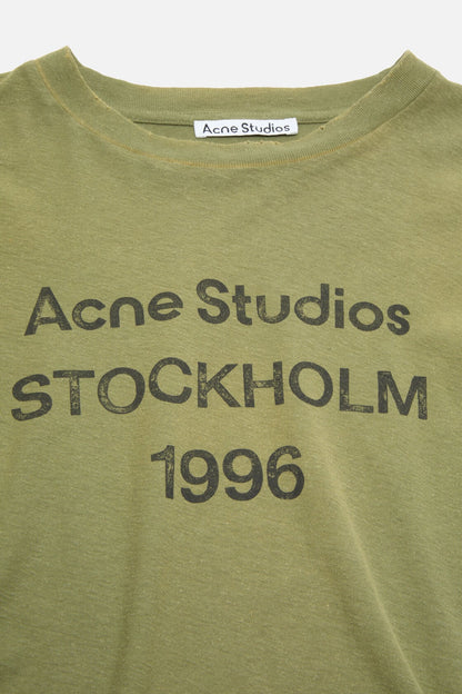 Sprayed 1996 logo t-shirt - Olive green