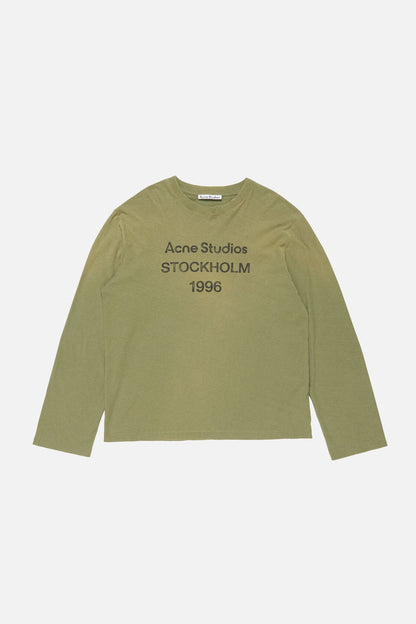 Sprayed 1996 logo t-shirt - Olive green