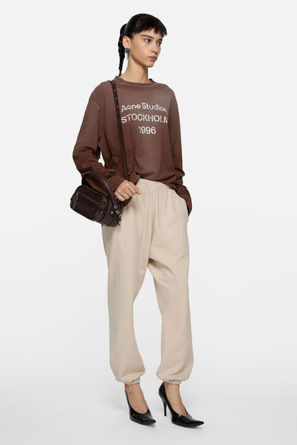 Sprayed 1996 logo t-shirt - Chocolate brown