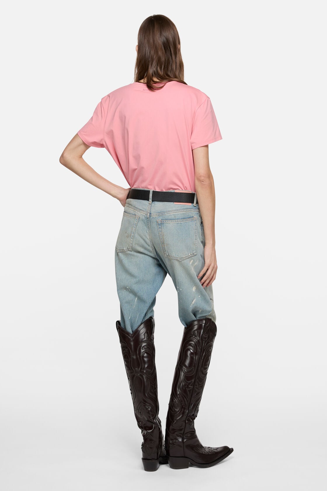 T-shirt - regular fit - Tango pink