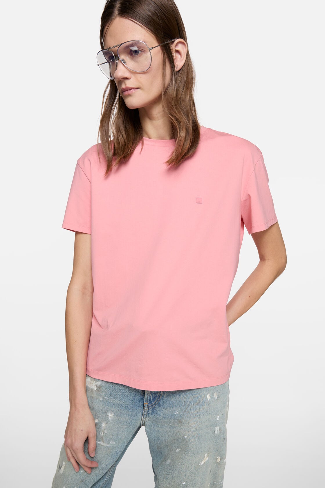 T-shirt - regular fit - Tango pink