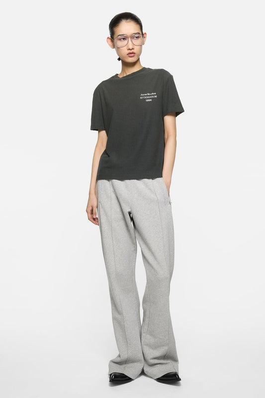 Sprayed logo t-shirt - Faded black