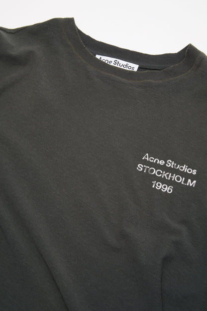 Sprayed logo t-shirt - Faded black