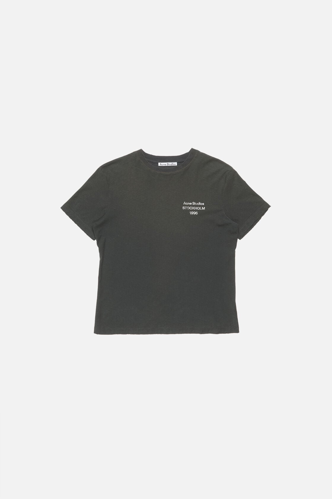 Sprayed logo t-shirt - Faded black