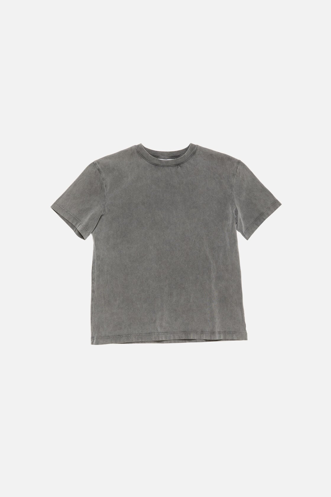 Rubber logo t-shirt - Faded black