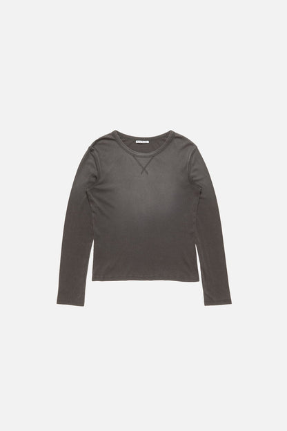 Sprayed logo t-shirt - Faded black