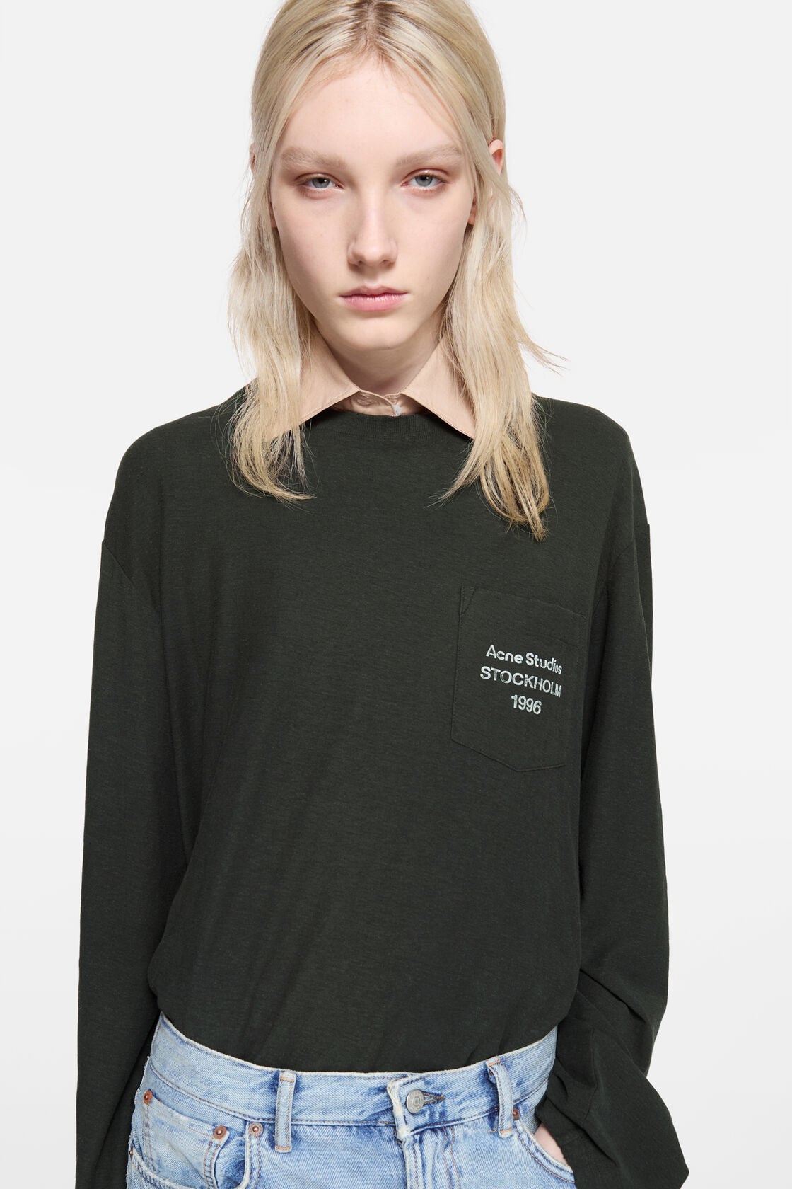 Logo t-shirt - Faded black