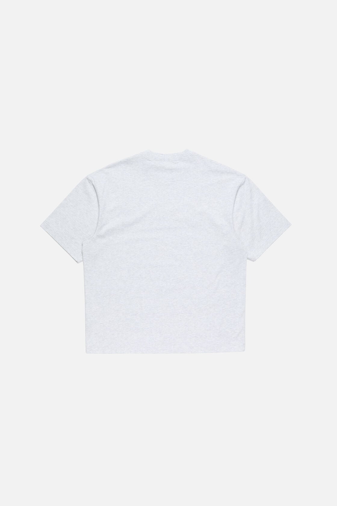 Bow logo t-shirt - Pale Grey Melange