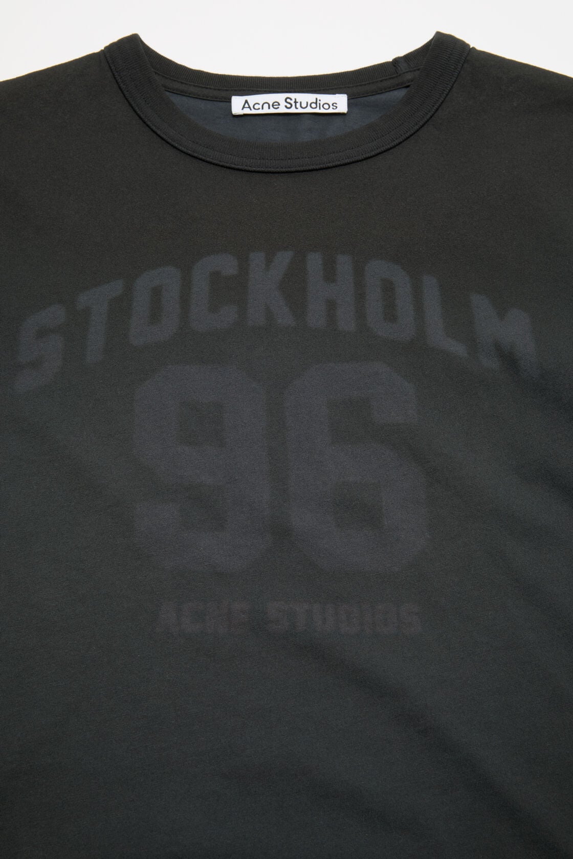 Fitted logo t-shirt - Faded blue