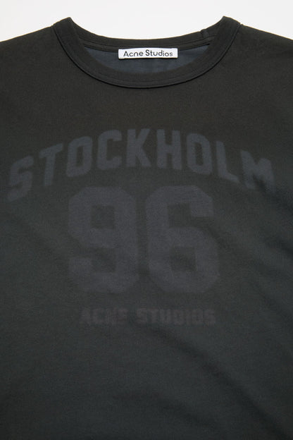 Fitted logo t-shirt - Faded blue