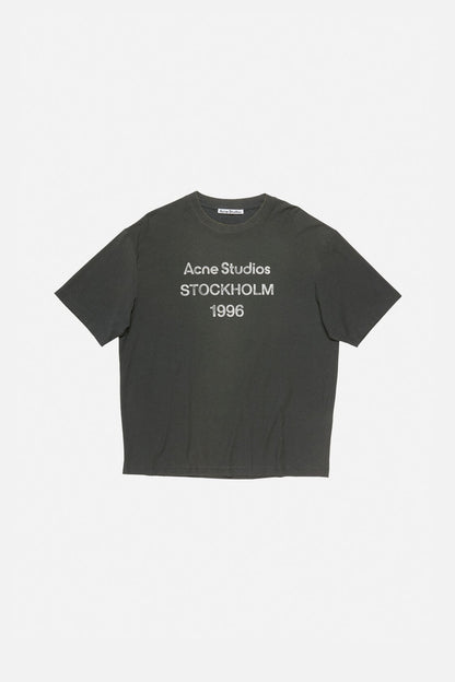 Sprayed logo t-shirt - Faded black