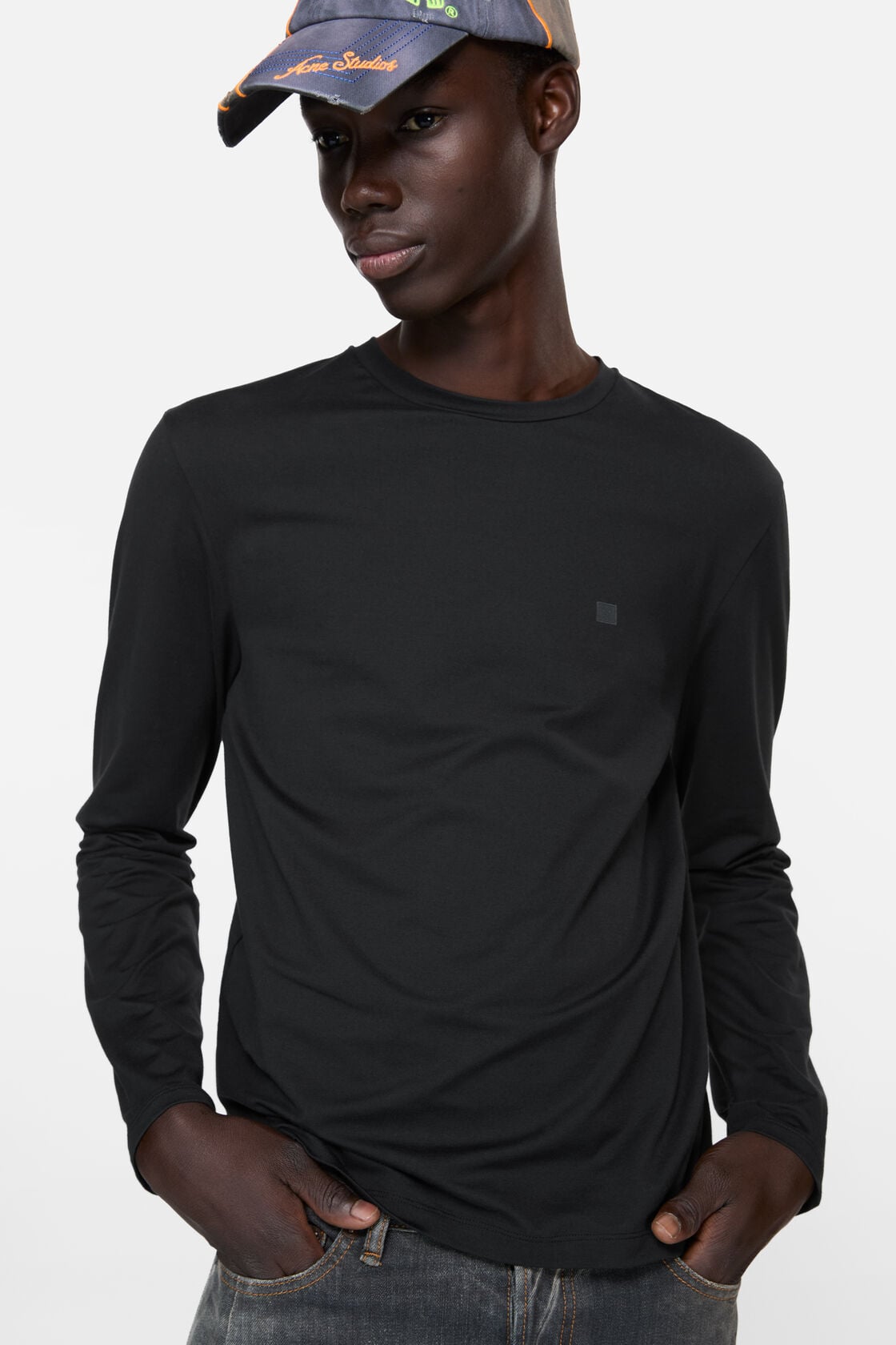 Face logo t-shirt - Black