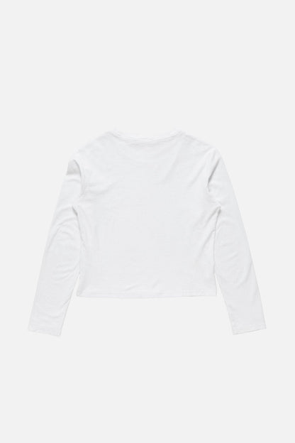 Distressed logo t-shirt - Off white