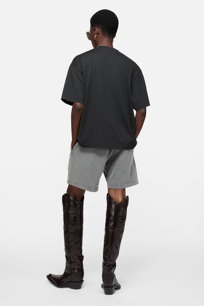 Logo t-shirt - relaxed fit - Faded black