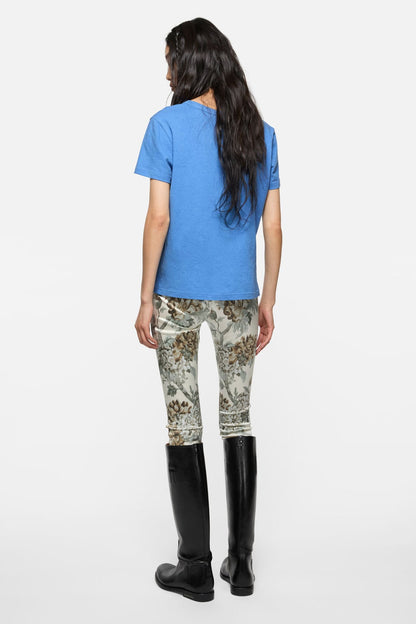 Graphic jersey t-shirt - Blue