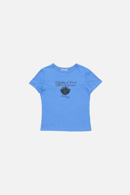 Graphic jersey t-shirt - Blue