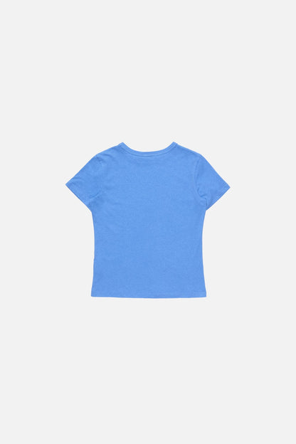 Graphic jersey t-shirt - Blue