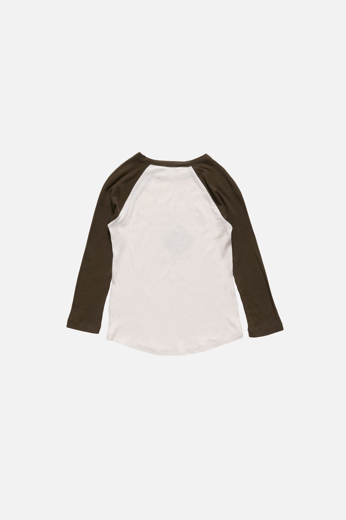 Jersey t-shirt with logo - Beige/brown